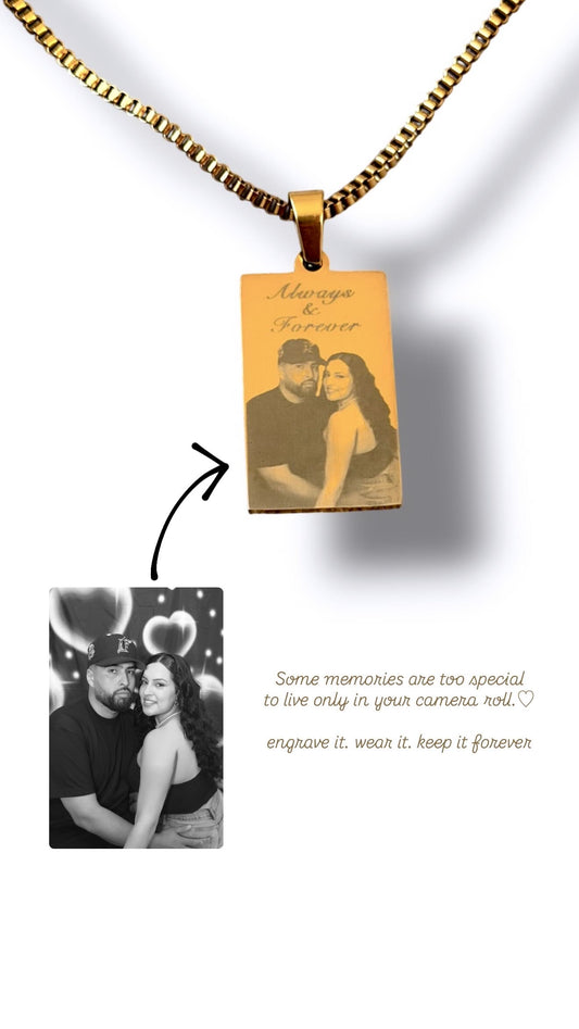 Custom Rectangle Pendant