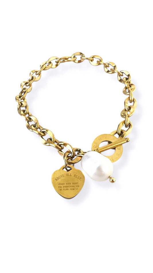 Golden Corazon Bracelet
