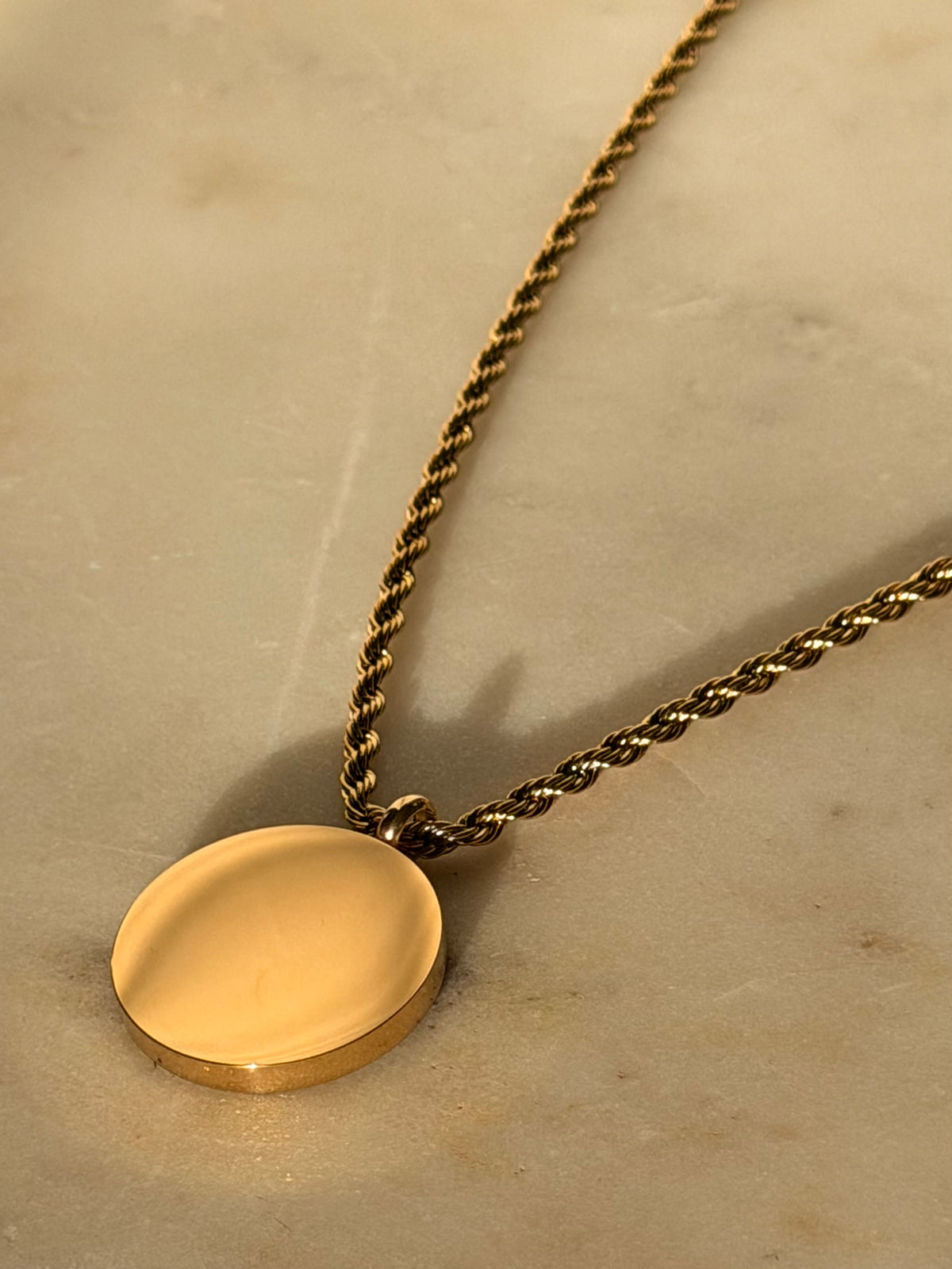 Custom Round Pendant