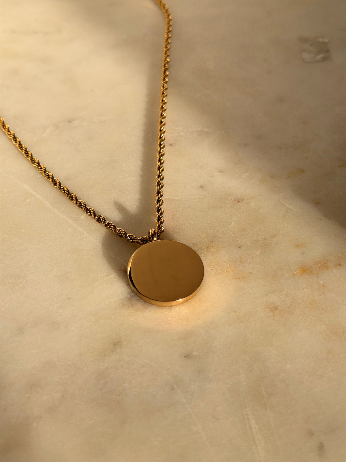 Custom Round Pendant