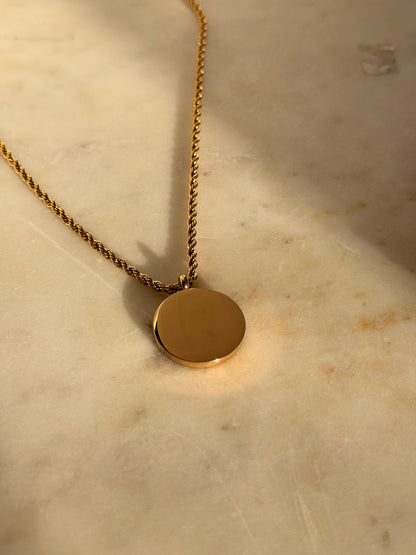 Custom Round Pendant