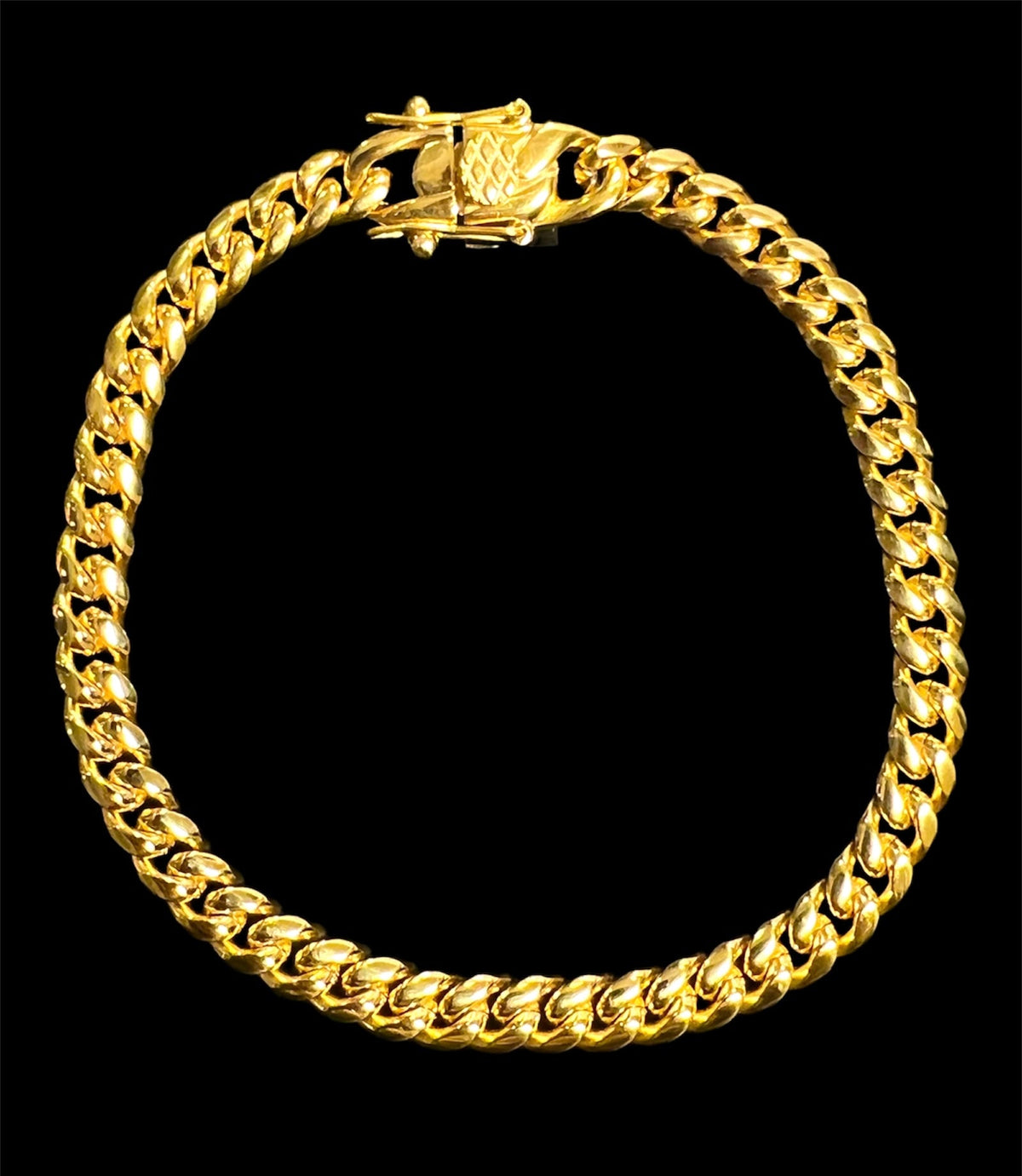 Alpha Cuban Anklet