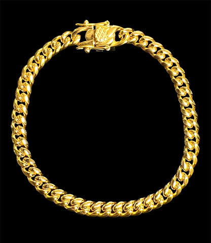 Alpha Cuban Anklet