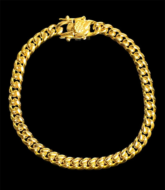 Alpha Cuban Anklet