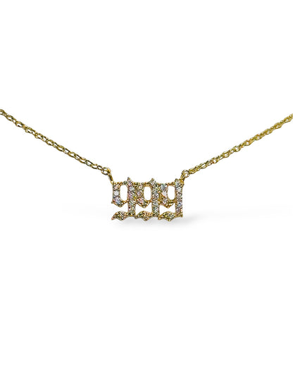 Angel Number Necklace