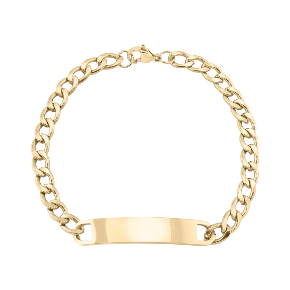 Cuban Name Płatę Bracelet