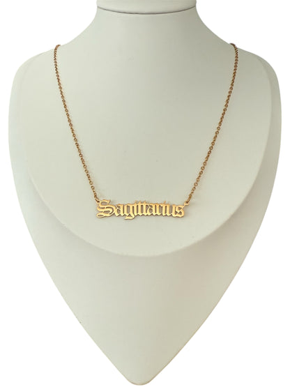 Zodiac Necklace