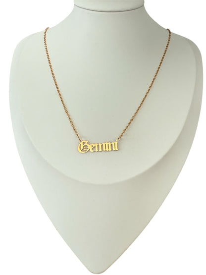 Zodiac Necklace