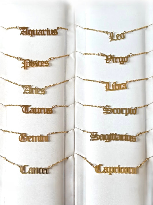 Zodiac Necklace