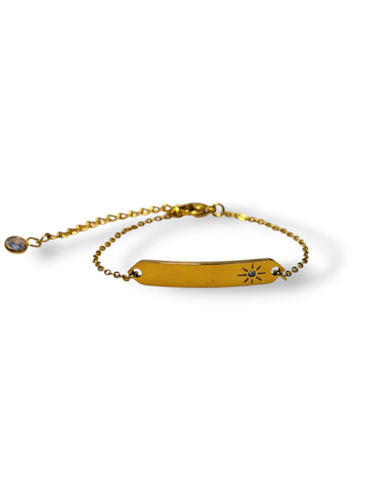 Brillante Name Plate Bracelet