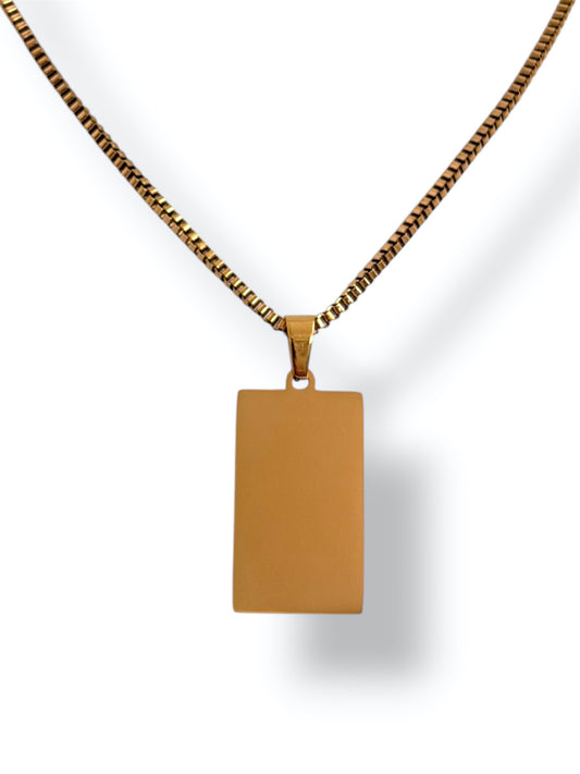 Custom Rectangle Pendant