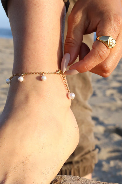 Las Perlas Anklet