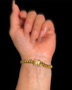 Alpha Cuban Bracelet