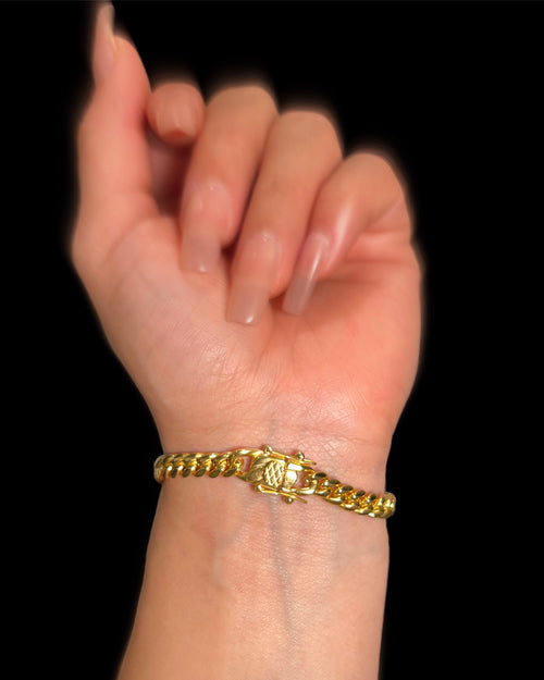 Alpha Cuban Bracelet